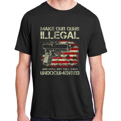 Make Our Guns Illegal Adult ChromaSoft Performance T-Shirt