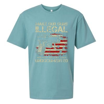 Make Our Guns Illegal Sueded Cloud Jersey T-Shirt