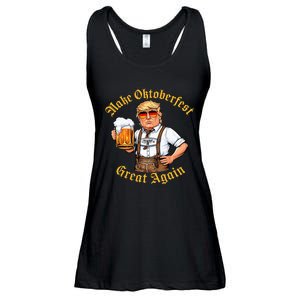 Make Oktoberfest Great Again Ladies Essential Flowy Tank