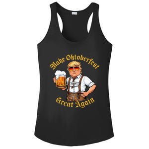 Make Oktoberfest Great Again Ladies PosiCharge Competitor Racerback Tank