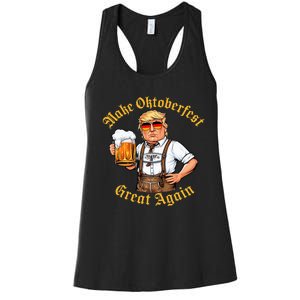 Make Oktoberfest Great Again Women's Racerback Tank