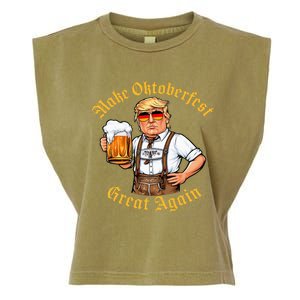 Make Oktoberfest Great Again Garment-Dyed Women's Muscle Tee