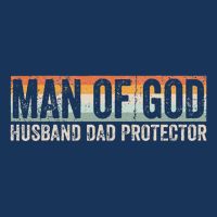 Man Of God Husband Dad Protector Christian Dad FatherS Day Infant Baby Jersey Bodysuit