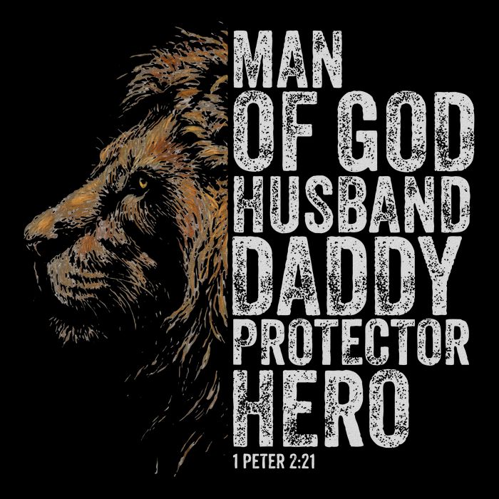 Man Of God Husband Daddy Protector Hero Fathers Gift Dad Cooling Performance Crew T-Shirt