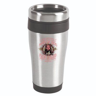 Man Of God Flesh And Blood Isaiah 54:17 16oz Travel Tumbler