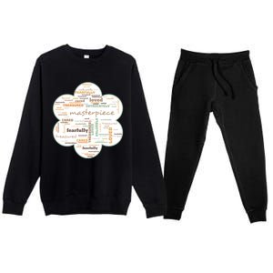 Masterpiece Of God Great Gift Premium Crewneck Sweatsuit Set