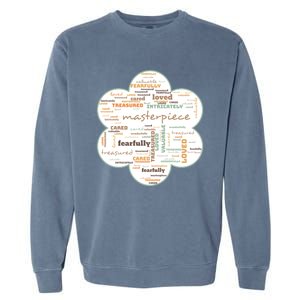 Masterpiece Of God Great Gift Garment-Dyed Sweatshirt