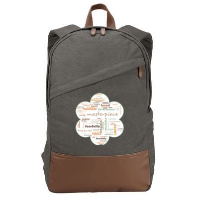 Masterpiece Of God Gift Cotton Canvas Backpack