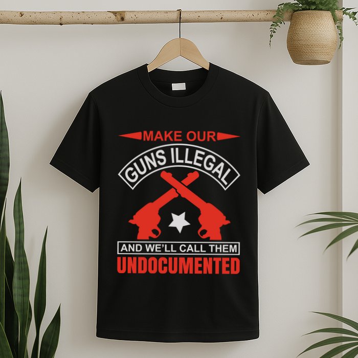 Make Our Guns Illegal And WeLl Call Them Undocumented T-Shirt