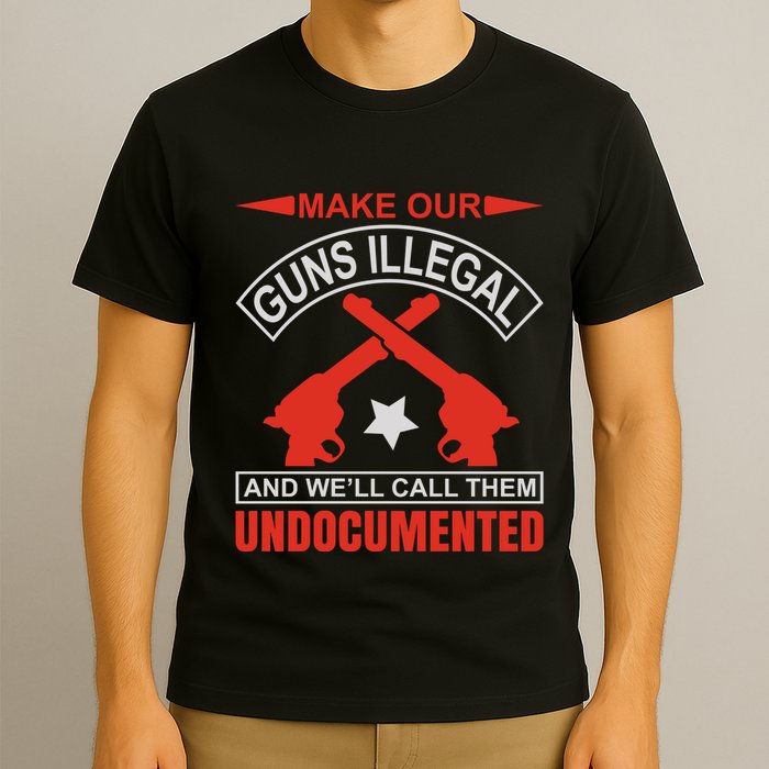 Make Our Guns Illegal And WeLl Call Them Undocumented T-Shirt