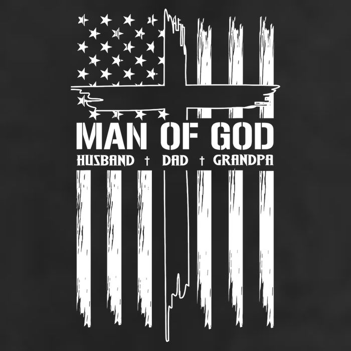 Man Of God Husband Dad Grandpa Funny Adult Drive Performance Visor