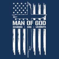 Man Of God Husband Dad Grandpa Funny Short Acrylic Beanie