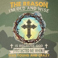 Man Of God The Reason I Am Old And Wise Is Because God Prote Legacy Tie Dye Trucker Hat