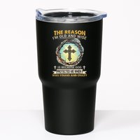 Man Of God The Reason I Am Old And Wise Is Because God Prote Tumbler