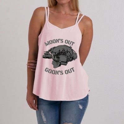 MOON'S OUT GOON'S OUT Skull Helmet NVGs Military 'S Women's Strappy Tank