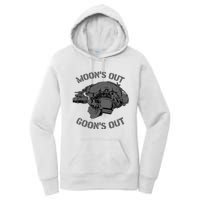 MOON'S OUT GOON'S OUT Skull Helmet NVGs Military 'S Women's Pullover Hoodie