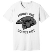 MOON'S OUT GOON'S OUT Skull Helmet NVGs Military 'S Premium T-Shirt