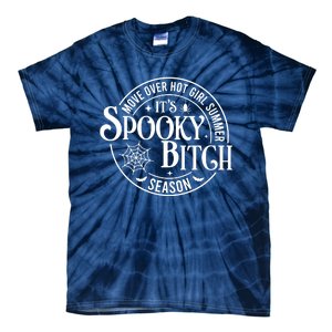 Move Over Girl Summer ItS Spooky Season Halloween Tie-Dye T-Shirt