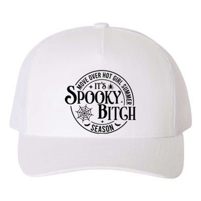 Move Over Girl Summer ItS Spooky Season Halloween Yupoong Adult 5-Panel Trucker Hat