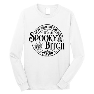 Move Over Girl Summer ItS Spooky Season Halloween Long Sleeve Shirt