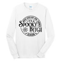 Move Over Girl Summer ItS Spooky Season Halloween Tall Long Sleeve T-Shirt