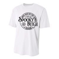 Move Over Girl Summer ItS Spooky Season Halloween Performance Sprint T-Shirt