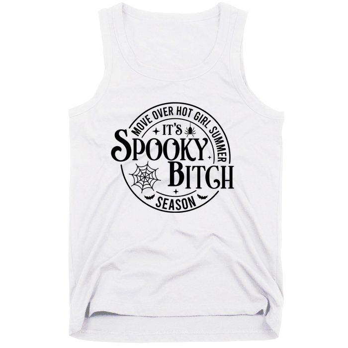 Move Over Girl Summer ItS Spooky Season Halloween Tank Top