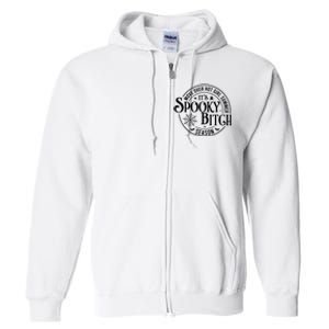 Move Over Girl Summer ItS Spooky Season Halloween Full Zip Hoodie