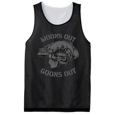 MoonS Out Goons Out Skull Helmet Nvgs Nsw Swcc Dbg Pin Mesh Reversible Basketball Jersey Tank