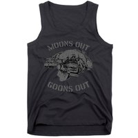 MoonS Out Goons Out Skull Helmet Nvgs Nsw Swcc Dbg Pin Tank Top