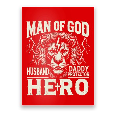 Man Of God Husband Daddy Protector Hero Poster