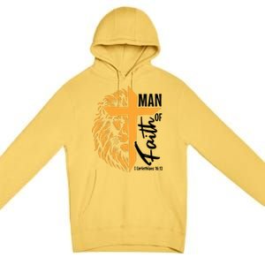 Man Of God Premium Pullover Hoodie