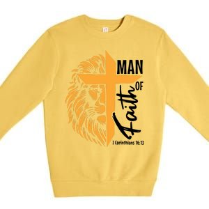 Man Of God Premium Crewneck Sweatshirt