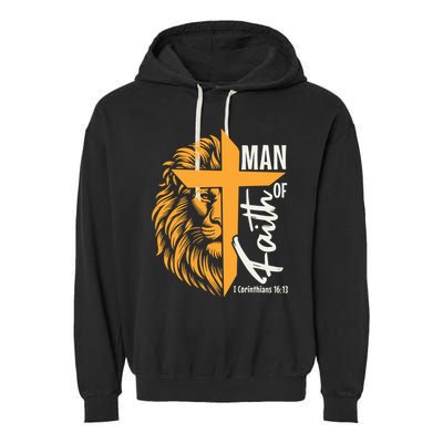 Man Of God Garment-Dyed Fleece Hoodie