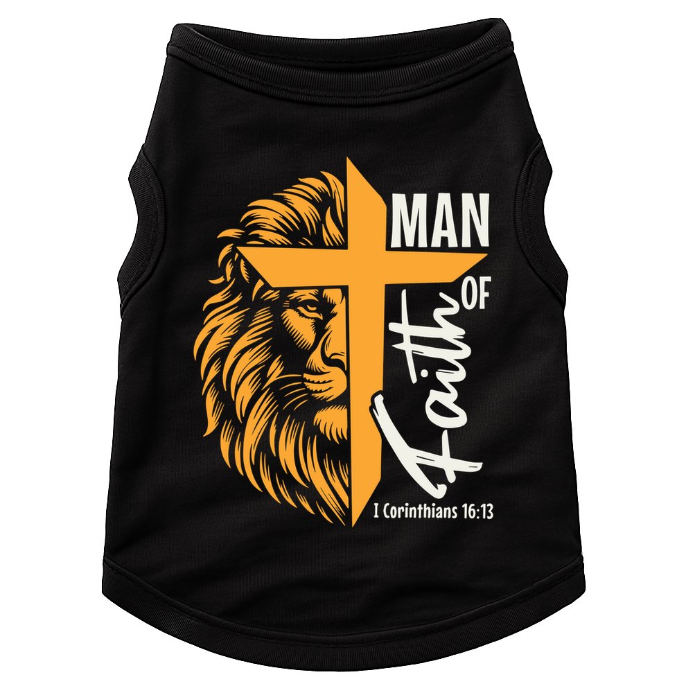 Man Of God Doggie Tank