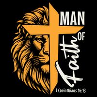 Man Of God 16 in Basic Backpack