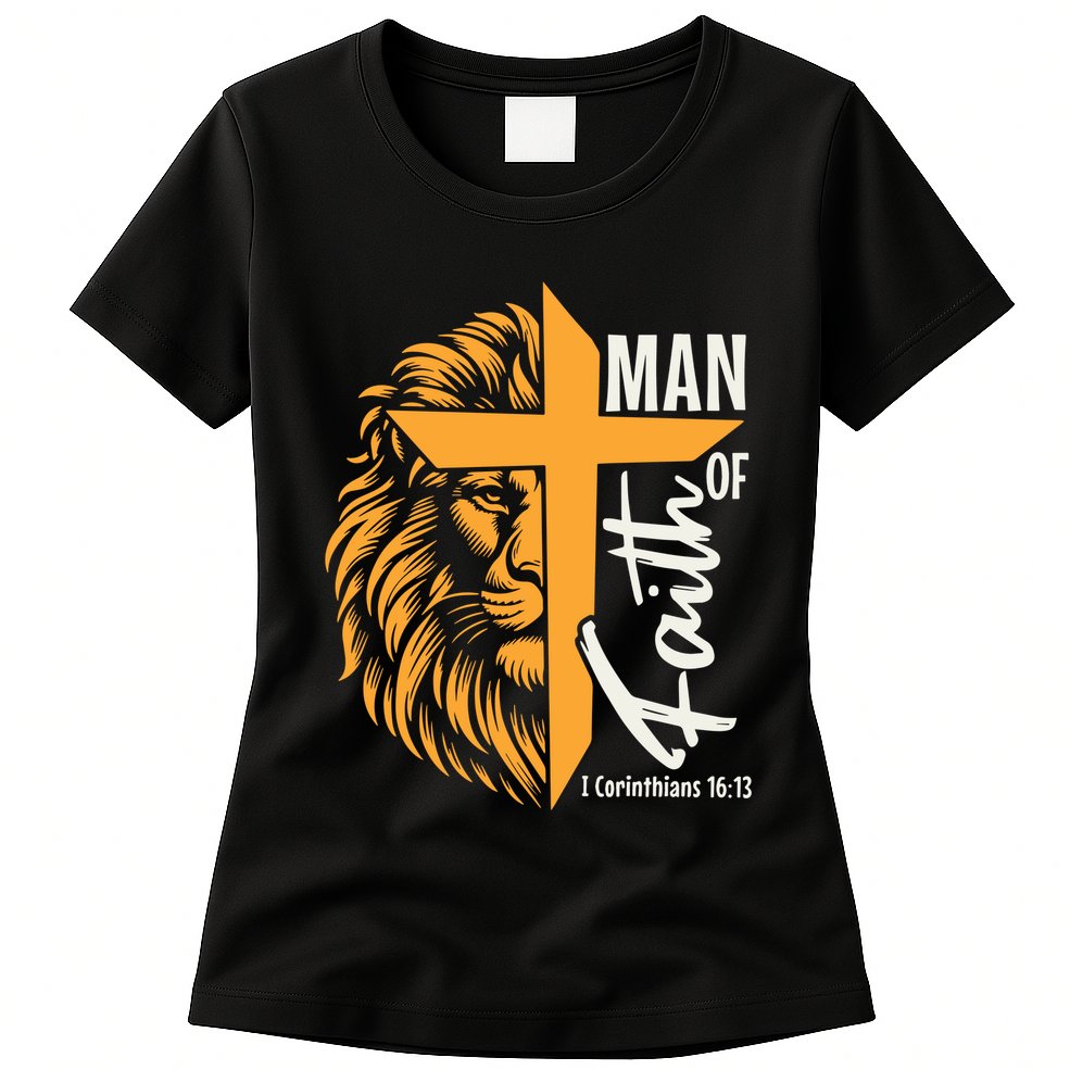 Man Of God Womens T-Shirt