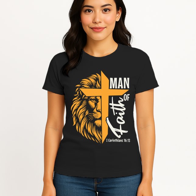 Man Of God Womens T-Shirt