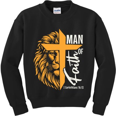 Man Of God Kids Sweatshirt