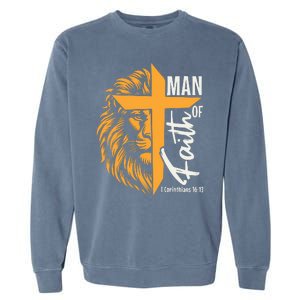 Man Of God Garment-Dyed Sweatshirt