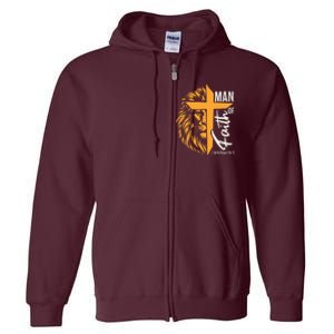 Man Of God Full Zip Hoodie