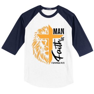 Man Of God Baseball Sleeve Shirt