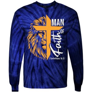 Man Of God Tie-Dye Long Sleeve Shirt