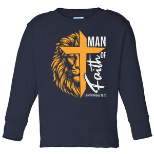 Man Of God Toddler Long Sleeve Shirt