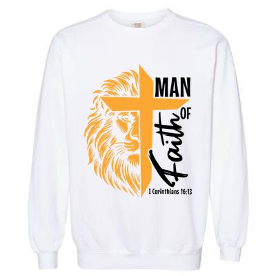 Man Of God Garment-Dyed Sweatshirt