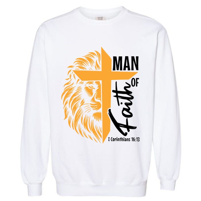 Man Of God Garment-Dyed Sweatshirt