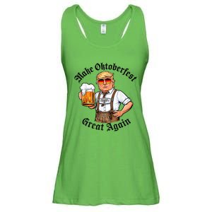 Make Oktoberfest Great Again Beerfest Wurstfest Funny Ladies Essential Flowy Tank