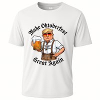 Make Oktoberfest Great Again Beerfest Wurstfest Funny Performance Shirt