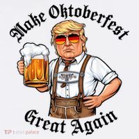 Make Oktoberfest Great Again Beerfest Wurstfest Funny Sweatshirt