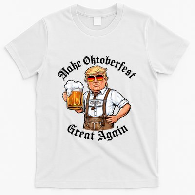 Make Oktoberfest Great Again Beerfest Wurstfest Funny T-Shirt